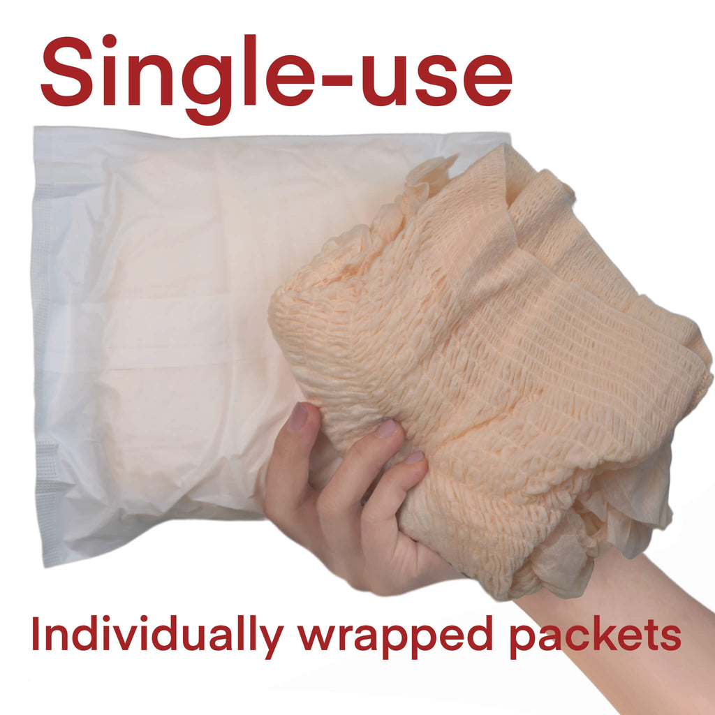 MOLLIS Women's Luxurious Disposable Period Underwear, S/M, 8 Count